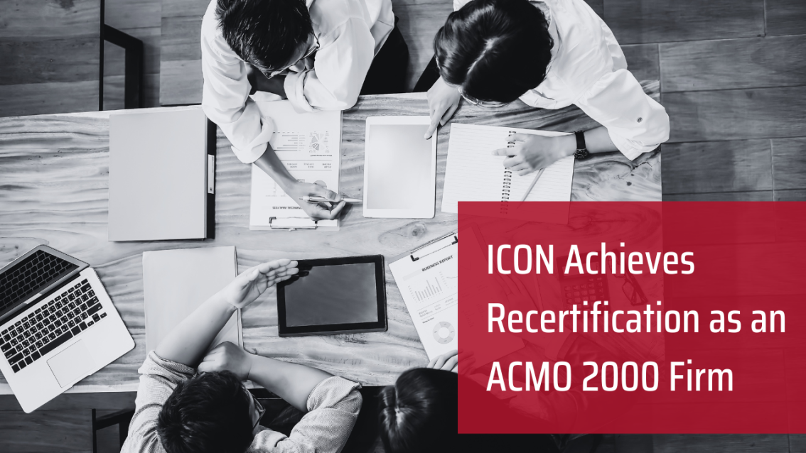 ICON Sets the Bar High in Recent ACMO 2000 Compliance Audit